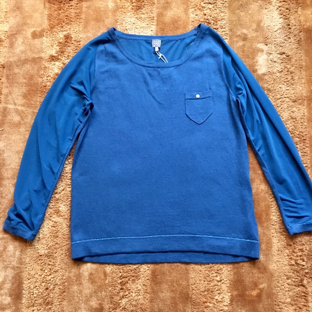 Women’s Rituals Teal Sweater Sz L